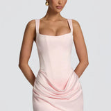 Rosalind Corset Ruched Mini Dress – view 26