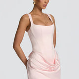Rosalind Corset Ruched Mini Dress – view 27