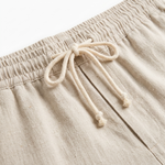 Savile Linen Drawstring Trousers – view 3