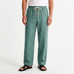 Savile Linen Drawstring Trousers – view 7