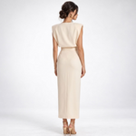 Seraphina Front-Slit Midi Dress – view 2
