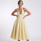 Sienna Halter Jacquard Midi Dress – view 10