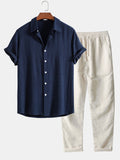 Lacey & Brooks | Sterling Cotton-Linen Two-Piece Set