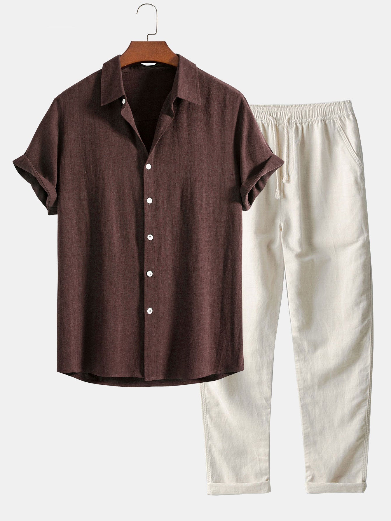 Sterling Cotton-Linen Two-Piece Set – view 3