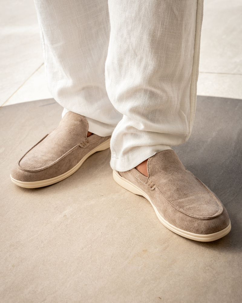 Stratford Suede Slip-On Loafers – view 1