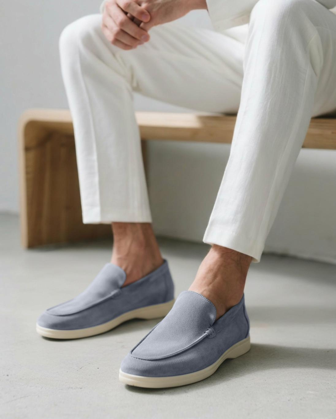 Stratford Suede Slip-On Loafers – view 10