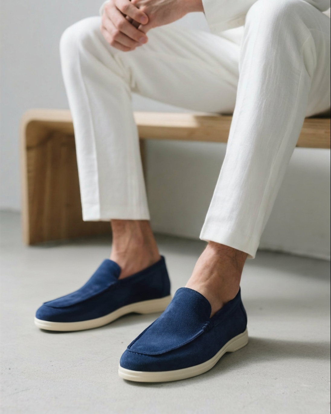 Stratford Suede Slip-On Loafers – view 13