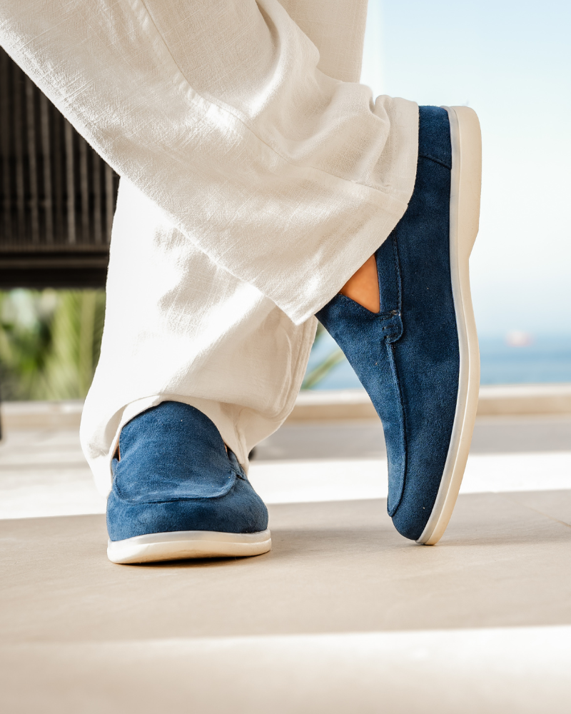 Stratford Suede Slip-On Loafers – view 14