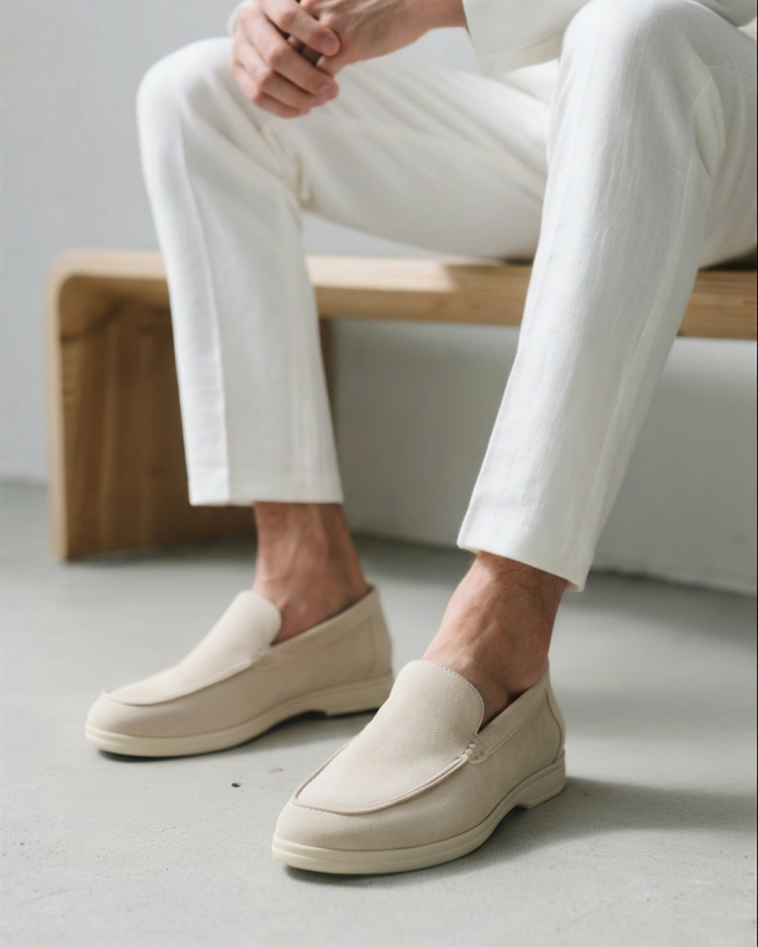 Stratford Suede Slip-On Loafers – view 17
