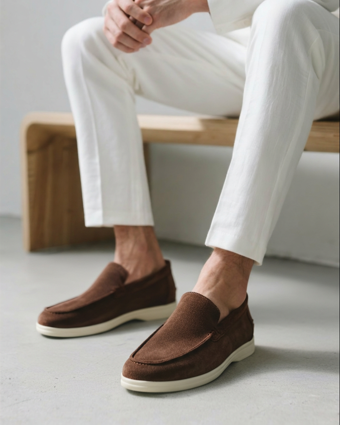 Stratford Suede Slip-On Loafers – view 22