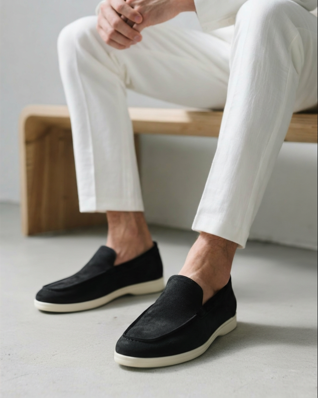 Stratford Suede Slip-On Loafers – view 8