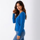 Tessa Fluffy V-Neck Cardigan – view 4