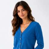 Tessa Fluffy V-Neck Cardigan – view 7