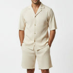 Thornton Ribbed Tee and Shorts Set – view 1