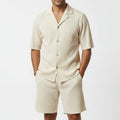 Lacey & Brooks | Thornton Ribbed Tee and Shorts Set