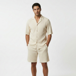 Thornton Ribbed Tee and Shorts Set – view 2
