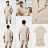 Thornton Ribbed Tee and Shorts Set – view 5