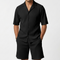Thornton Ribbed Tee and Shorts Set – view 6