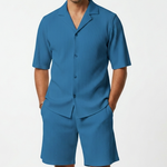 Thornton Ribbed Tee and Shorts Set – view 7