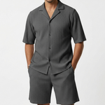 Thornton Ribbed Tee and Shorts Set – view 8