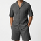 Thornton Ribbed Tee and Shorts Set – view 8