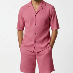 Thornton Ribbed Tee and Shorts Set – view 9