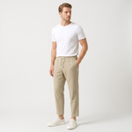 Tremont Cotton-Linen Tapered Trousers – view 2