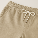 Tremont Cotton-Linen Tapered Trousers – view 3