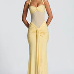 Valentina Halter Mermaid Maxi Dress – view 7