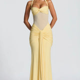 Valentina Halter Mermaid Maxi Dress – view 7