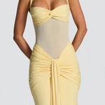 Valentina Halter Mermaid Maxi Dress – view 8