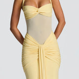 Valentina Halter Mermaid Maxi Dress – view 8