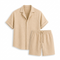 Vaughn Linen Camp Collar Shirt and Shorts Set – view 12