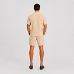 Vaughn Linen Camp Collar Shirt and Shorts Set – view 3
