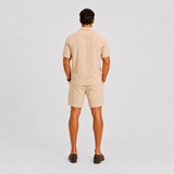 Vaughn Linen Camp Collar Shirt and Shorts Set – view 3