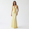 Vera Draped Halter Maxi Dress – view 1