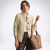 Verity Shawl-Collar Button Cardigan – view 5