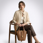 Verity Shawl-Collar Button Cardigan – view 9