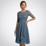 Violetta Lace 3/4-Sleeve Dress – view 1
