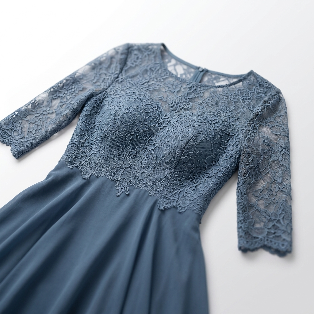 Violetta Lace 3/4-Sleeve Dress – view 6