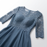 Violetta Lace 3/4-Sleeve Dress – view 6