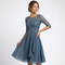 Violetta Lace 3/4-Sleeve Dress – view 8