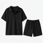 Whitmore Jacquard Polo and Shorts Set – view 10