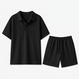 Whitmore Jacquard Polo and Shorts Set – view 10
