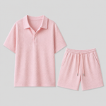 Whitmore Jacquard Polo and Shorts Set – view 6