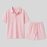 Whitmore Jacquard Polo and Shorts Set – view 6