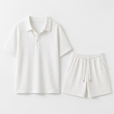 Whitmore Jacquard Polo and Shorts Set – view 7