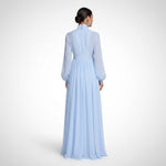 Wilhelmina Button-Front Maxi Dress – view 2
