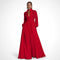 Wilhelmina Button-Front Maxi Dress – view 7