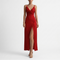 Willa Cowl Neck Slit Maxi Dress – view 2